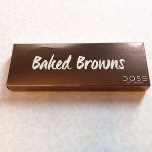 NEW!! Dose of Colors Baked Brown Eyeshadow Palette